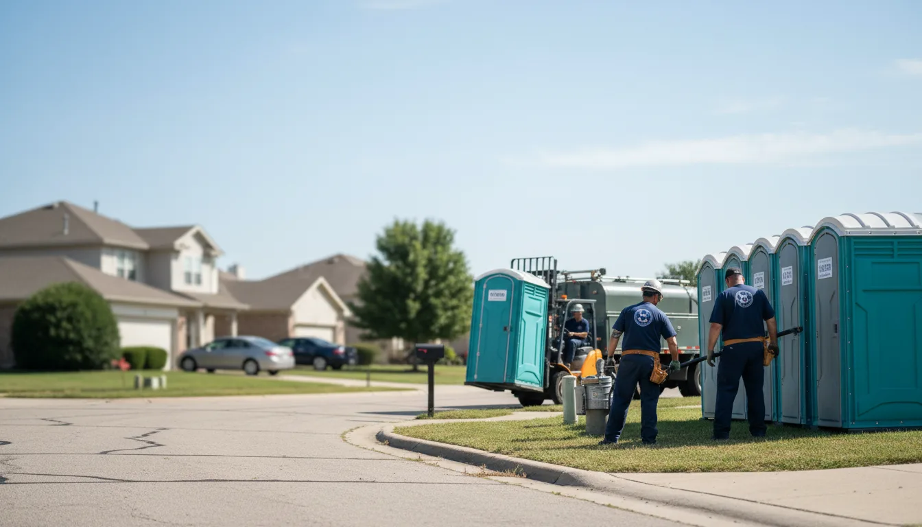 Porta Potty Rental in Hartford, OH near me
